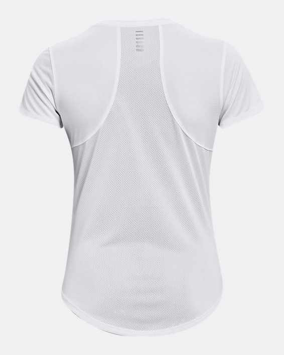เสื้อยืด UA Speed Stride 2.0 สำหรับผู้หญิง in White image number 5